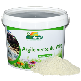 Green clay for the skin, hooves, limbs and digestion