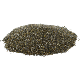 Sementes mucilaginosas para proteger a mucosa gástrica da acidez.