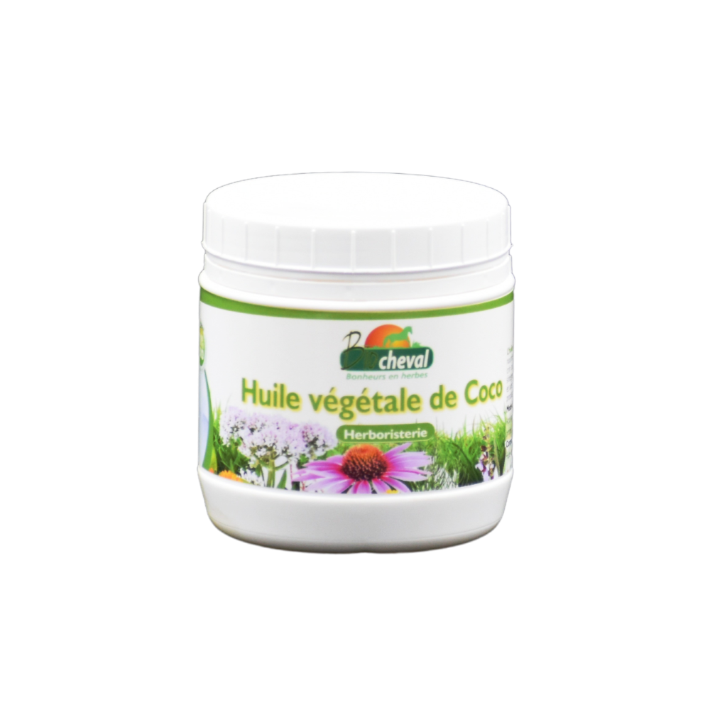 500g of organic coconut oil for the horse's digestion and fitness