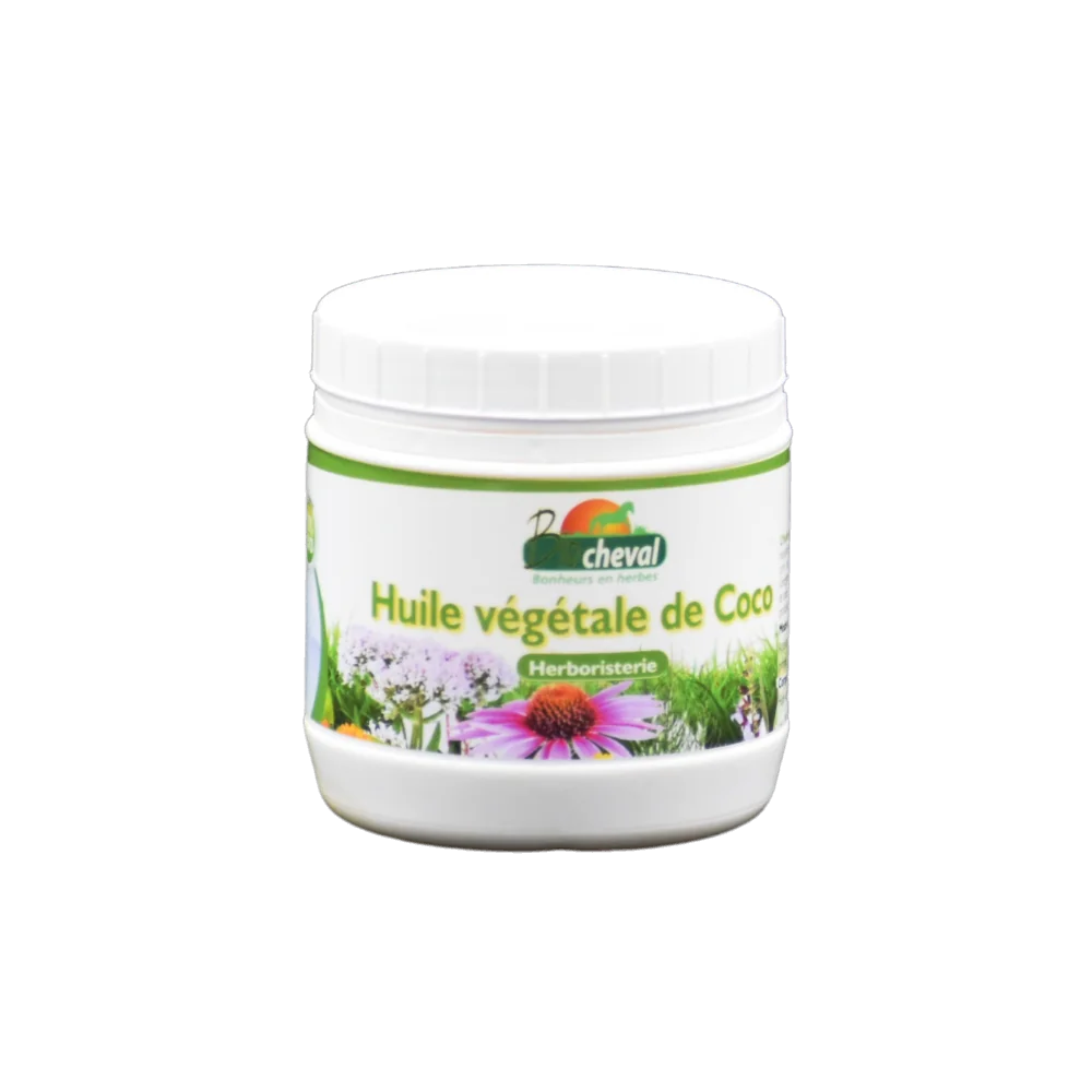 500g of organic coconut oil for the horse's digestion and fitness