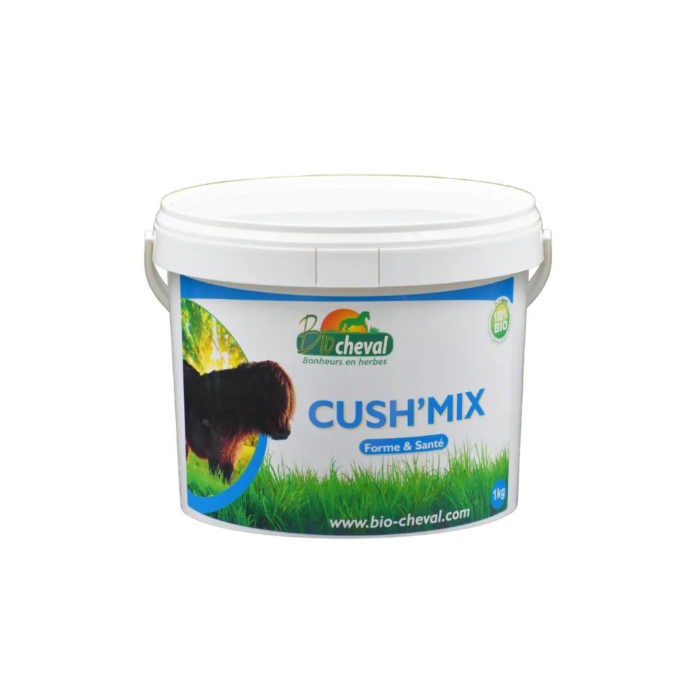 Cushmix para caballos con síndrome de cushing