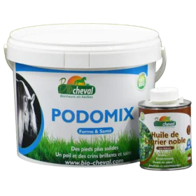 Impacco "Resistenza dello zoccolo" - Miscela di piante + olio curativo