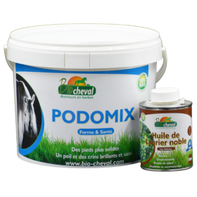 Pacote "resistência dos cascos" - Mistura de plantas + óleo de cuidado