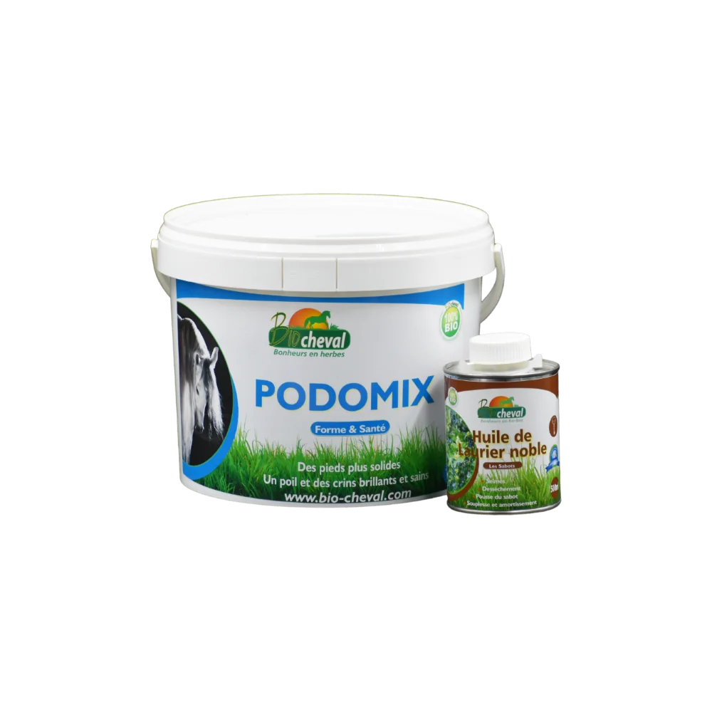 Hoof resistance" pack - Mix of plants + care oil