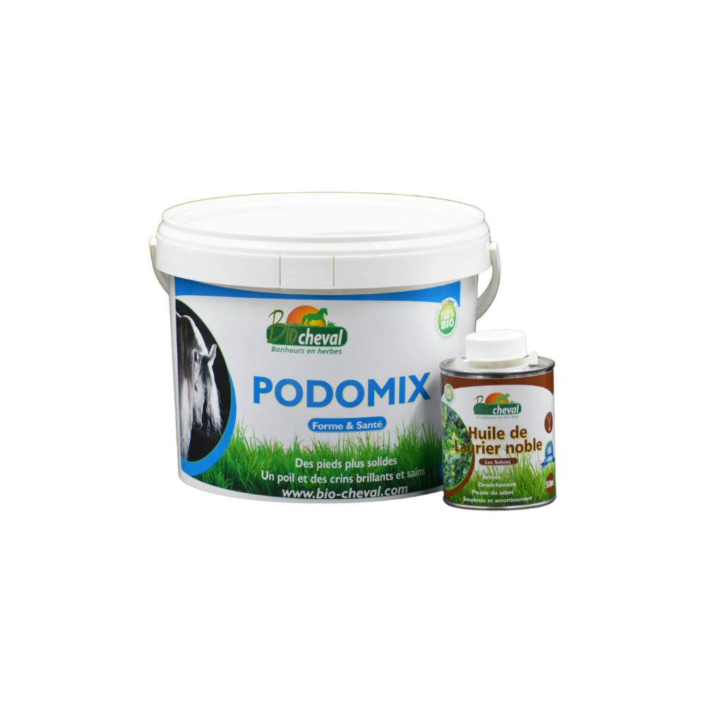 Pack "Resistencia del casco" - Mezcla de plantas + aceite de cuidado