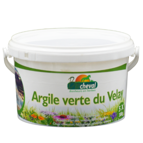 Argila verde para membros, tendões, dores e congestão