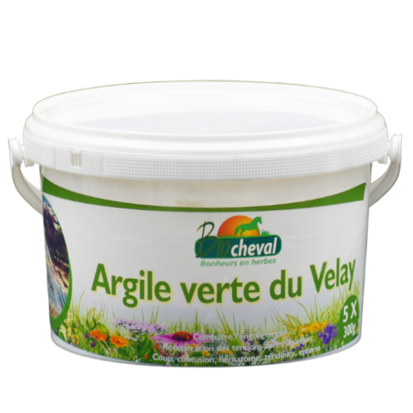 Argile verte pour les membres, les tendons, les douleurs, les engorgements