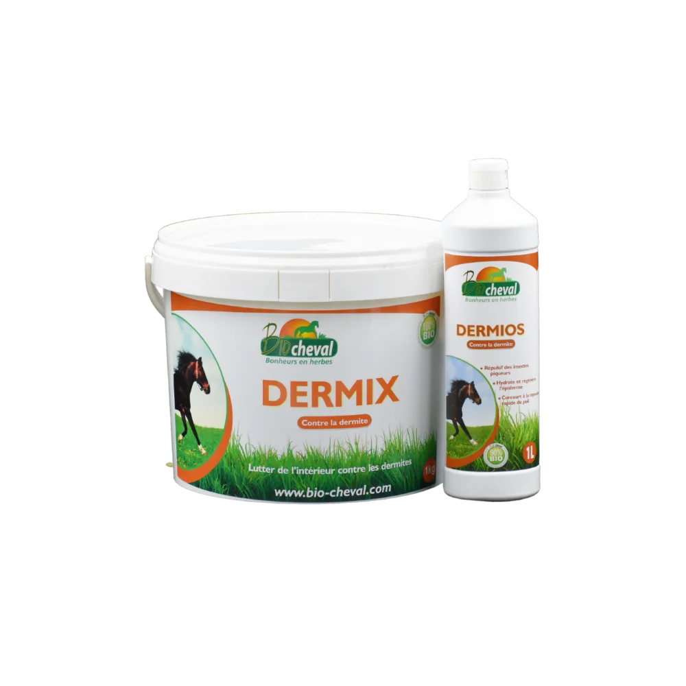 Paquete complementario de alimentos y lociones para la dermatitis