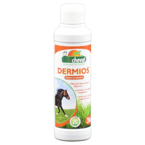 Kit d'essai Dermios, la lotion anti-dermite naturelle et efficace pour les chevaux
