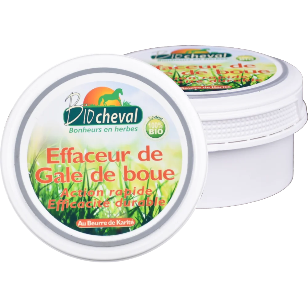 Remove scabs and apply Mud Scab Remover to your horse