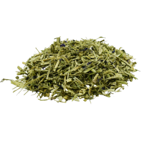 Dried mallow, useful for equines prone to ulcers and emphysema.