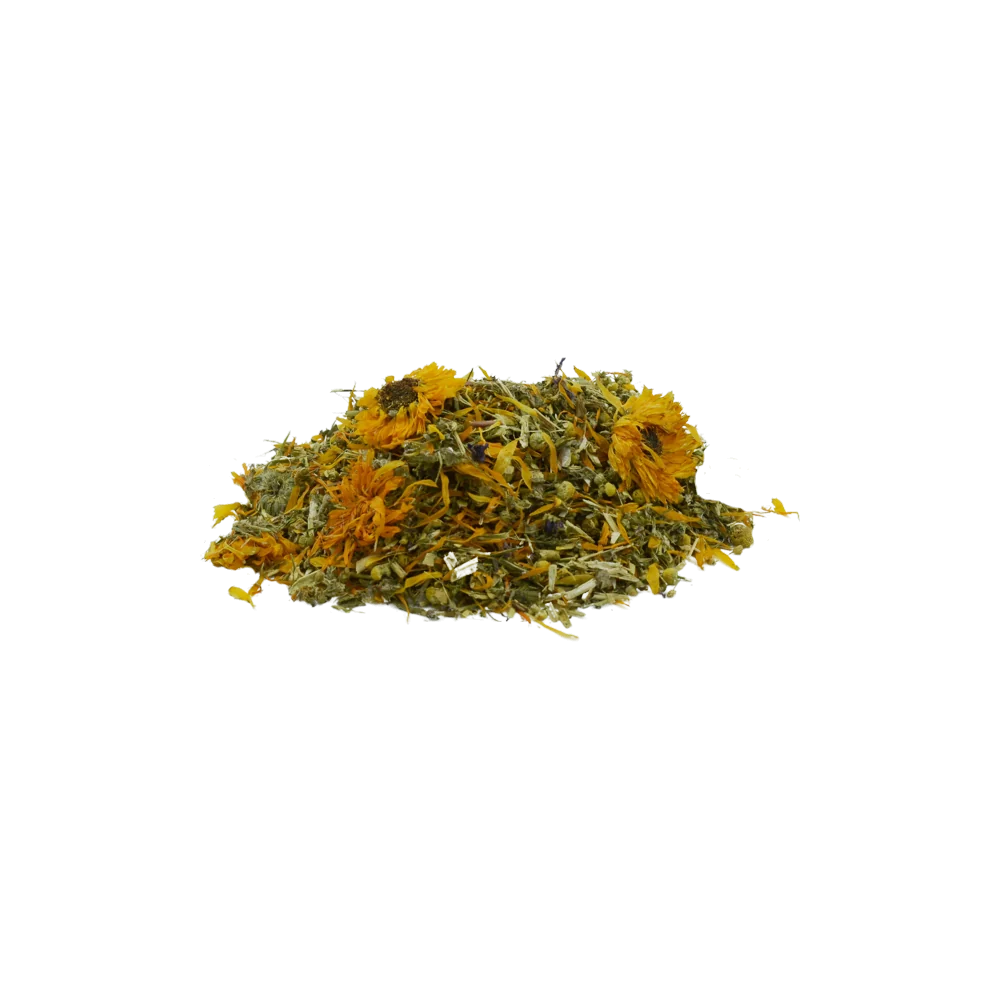 Diminue l'acidité gastrique et forme une couche protectrice visqueuse.