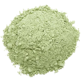 Green clay for poultices