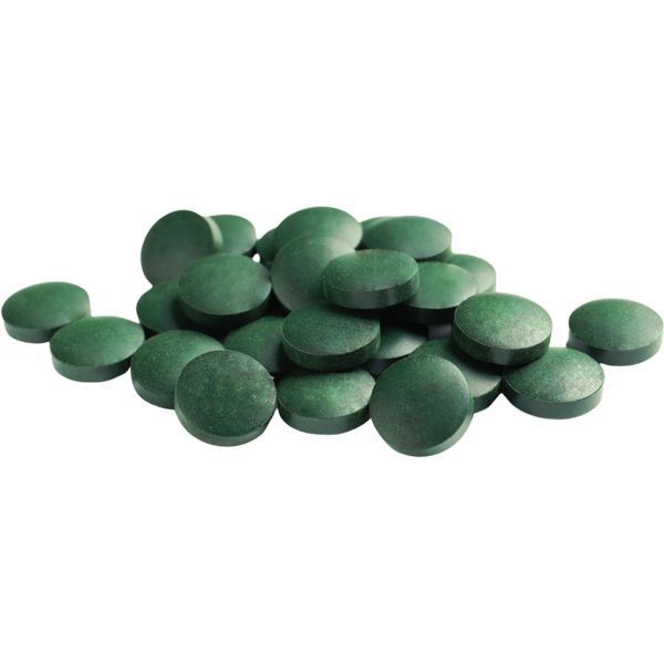 Appetizing tablets of spirulina bio