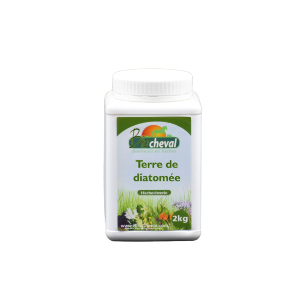 Tierra de diatomeas no calcinada